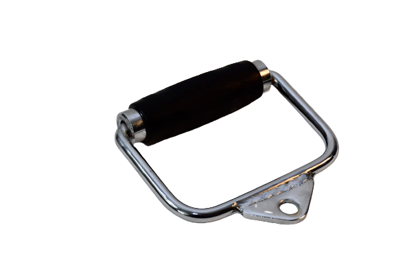 Chrome Cross Cable Handles with Rubber Swivel Grips