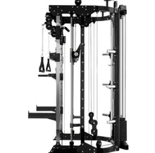 Load image into Gallery viewer, Commercial Home Gym - Smith Machine w/ Twin Cross Cables &amp; Built-in 2*80 kg Stack Weights
