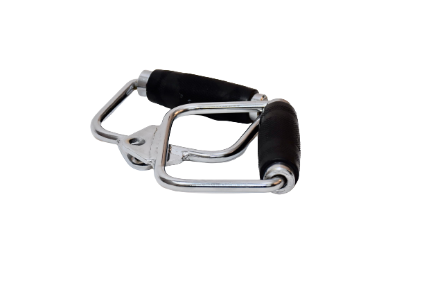 Chrome Cross Cable Handles with Rubber Swivel Grips