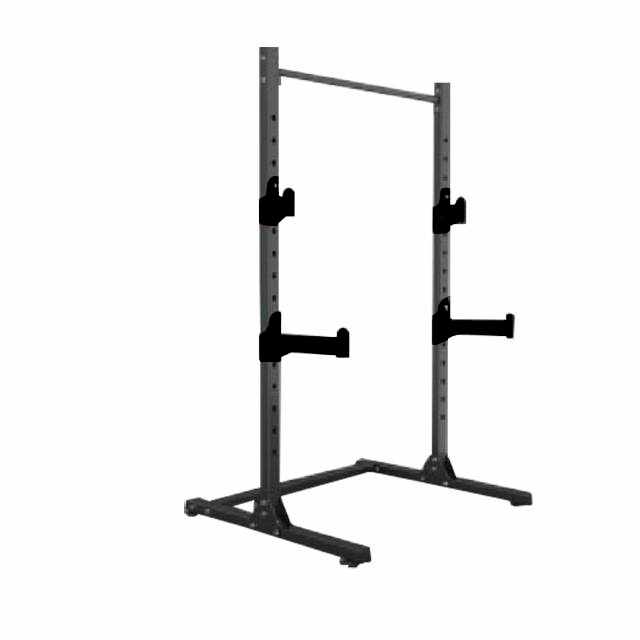 Commercial grade multifuction squat rack with 551 lb max load capacity