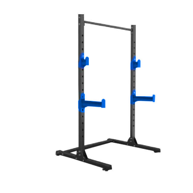 Commercial grade multifuction squat rack with 551 lb max load capacity