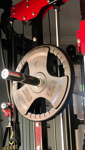 Black Rubber Handle Plate Weights - 330 LBS Package